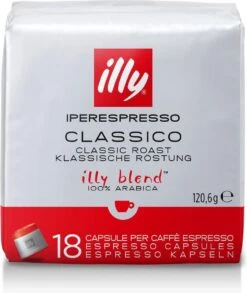 Illy - Iperespresso Koffie Home Classico 6 X 18 Capsules -Koffie Korting Winkel 1010x1200