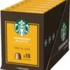 Starbucks By Nespresso Capsules Blonde Espresso Roast - 7 Doosjes à 18 Koffiecups