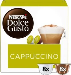 Nescafé Dolce Gusto Cappuccino Capsules - 48 Koffiecups -Koffie Korting Winkel 1122x1200