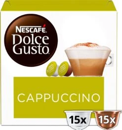 Nescafé Dolce Gusto Cappuccino Capsules - 90 Koffiecups -Koffie Korting Winkel 1122x1200 3