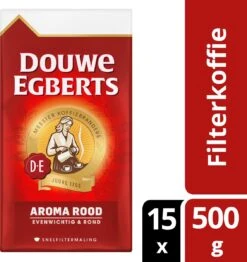 Douwe Egberts Aroma Rood Filterkoffie - 15 X 500 Gram -Koffie Korting Winkel 1132x1200 17