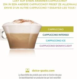 Nescafé Dolce Gusto Cappuccino Capsules - 90 Koffiecups -Koffie Korting Winkel 1182x1200
