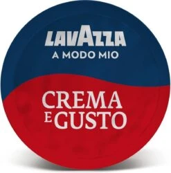 LAVAZZA A Modo Mio Crema E Gusto – 16 Cups -Koffie Korting Winkel 1185x1200 1