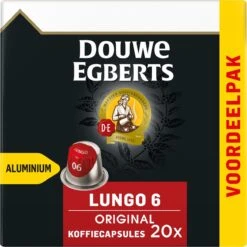 Douwe Egberts Lungo Original Koffiecups - Intensiteit 6/12 - 10 X 20 Capsules -Koffie Korting Winkel 1198x1200 5