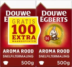 Douwe Egberts Aroma Rood Filterkoffie - Dubbelpak 6 X 1000 Gram -Koffie Korting Winkel 1200x1121