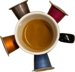 100 Capsules Epic Coffee - Ristretto - Nespresso® Compatible Aluminium Capsules - RFA Keurmerk - Doos 100 Stuks -Koffie Korting Winkel 1200x1158 1