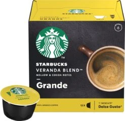 Starbucks By Dolce Gusto Capsules Veranda Grande Blonde Roast - 36 Koffiecups 7 Starbucks By Dolce Gusto Capsules Veranda Grande Blonde Roast - 36 Koffiecups -Koffie Korting Winkel 1200x1159