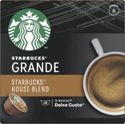 Starbucks By Dolce Gusto House Blend Medium Roast Capsules - 36 Koffiecups -Koffie Korting Winkel 1200x1195 2