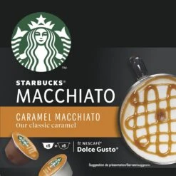 Starbucks By Dolce Gusto Caramel Macchiato Capsules - 36 Koffiecups -Koffie Korting Winkel 1200x1200 159