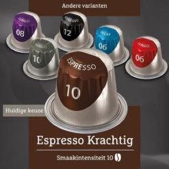 Douwe Egberts Espresso Krachtig Koffiecups - Intensiteit 10/12 - 10 X 20 Capsules -Koffie Korting Winkel 1200x1200 187