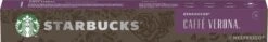 Starbucks By Nespresso Caffe Verona Dark Roast Capsules - 120 Koffiecups -Koffie Korting Winkel 1200x191