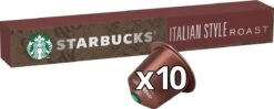 Starbucks By Nespresso Capsules Italian Roast - 12 Doosjes à 10 Koffiecups -Koffie Korting Winkel 1200x480