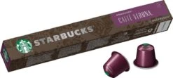 Starbucks By Nespresso Caffe Verona Dark Roast Capsules - 120 Koffiecups -Koffie Korting Winkel 1200x540
