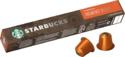 Starbucks By Nespresso Breakfast Blend 120 Koffiecups -Koffie Korting Winkel 1200x542 2