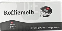 Douwe Egberts Koffiemelk Cups - 240 X 7,5 Gram -Koffie Korting Winkel 1200x608