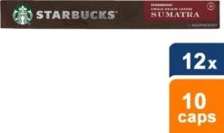 Starbucks By Nespresso Sumatra Espresso Dark Roast Capsules - 120 Koffiecups -Koffie Korting Winkel 1200x714