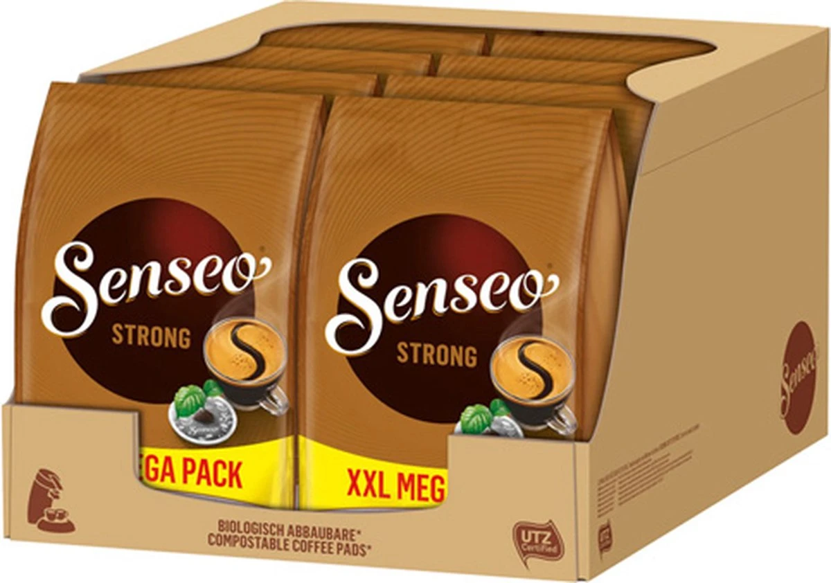 Senseo Strong Koffiepads - 10 X 48 Stuks 3 Senseo Strong Koffiepads - 10 X 48 Stuks - Afbeelding 3