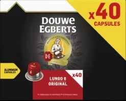 Douwe Egberts Lungo Original Koffiecups (6) - 5 X 40 Koffiecups -Koffie Korting Winkel 1200x965 1