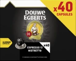 Douwe Egberts Espresso Ristretto Koffiecups (12) - 5 X 40 Koffiecups -Koffie Korting Winkel 1200x965