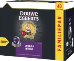 Douwe Egberts Lungo Intens (8) - 5 X 40 Koffiecups -Koffie Korting Winkel 1200x992 1