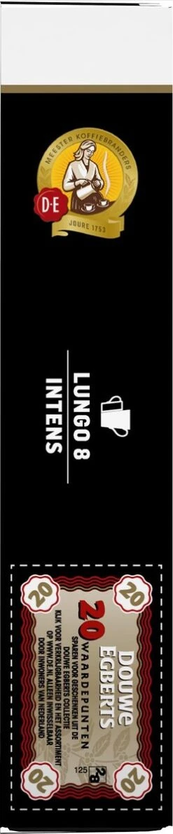 Douwe Egberts Lungo Intens Koffiecups - Intensiteit 8/12 - 10 X 20 Capsules -Koffie Korting Winkel 249x1200 1