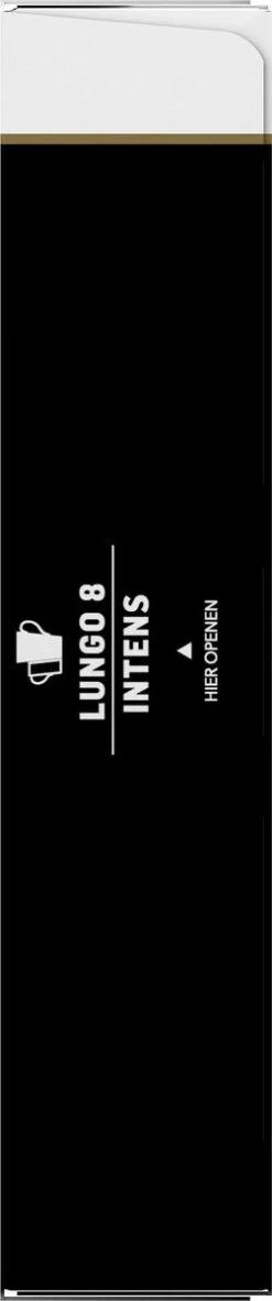 Douwe Egberts Lungo Intens Koffiecups - Intensiteit 8/12 - 10 X 10 Capsules -Koffie Korting Winkel 251x1200