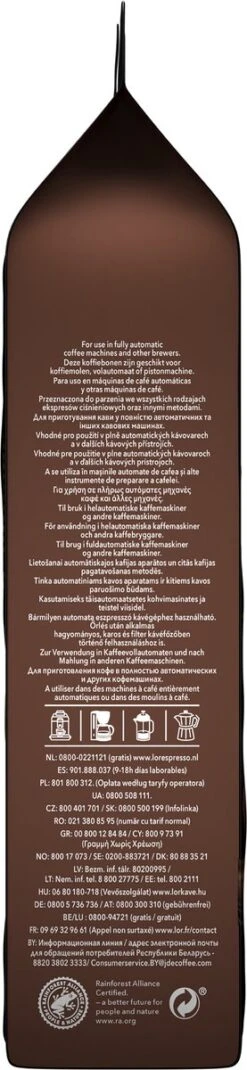 L'OR Espresso Forza Koffiebonen (9) - 4 X 500 Gram -Koffie Korting Winkel 277x1200 1