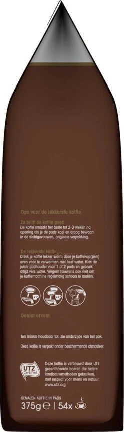 Douwe Egberts Intens Koffiepads - 4 X 54 Pads -Koffie Korting Winkel 345x1200 1