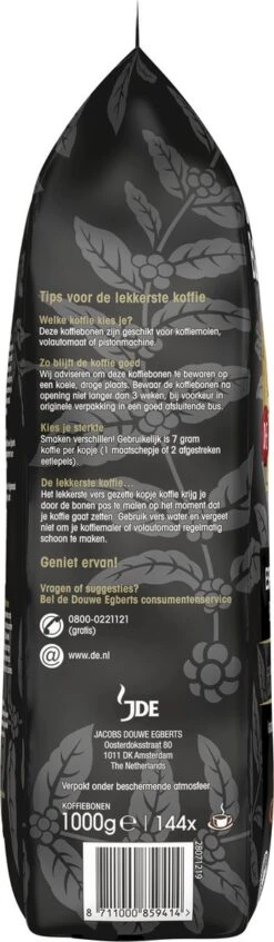 Douwe Egberts Espresso Koffiebonen - 4 X 1000 Gram - Extra Grote Verpakking 13 Douwe Egberts Espresso Koffiebonen - 4 X 1000 Gram - Extra Grote Verpakking -Koffie Korting Winkel 350x1200 1