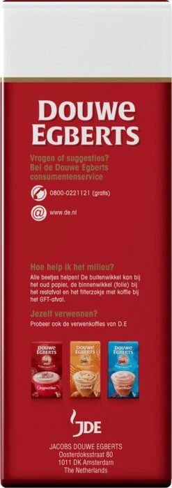 Douwe Egberts Aroma Rood Filterkoffie - Dubbelpak 6 X 1000 Gram -Koffie Korting Winkel 423x1200 1