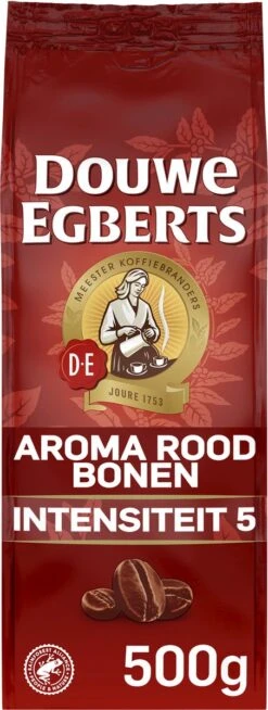 Douwe Egberts Aroma Rood Koffiebonen - 6 X 500 Gram -Koffie Korting Winkel 453x1200 5