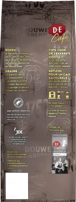 Douwe Egberts D.E Café Delicaat Rond Koffiebonen - Intensiteit 5/9 - 4 X 500 Gram 11 Douwe Egberts D.E Café Delicaat Rond Koffiebonen - Intensiteit 5/9 - 4 X 500 Gram -Koffie Korting Winkel 453x1200 7