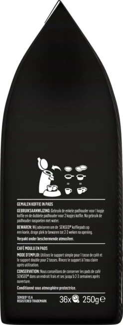 Senseo Espresso Koffiepads - 9/9 Intensiteit - 10 X 36 Pads -Koffie Korting Winkel 454x1200 9