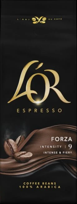 L'OR Forza Koffiebonen (9) - 4x 1000 Gram -Koffie Korting Winkel 456x1200 1