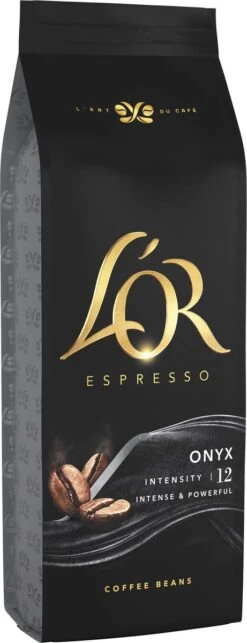 L'OR Espresso Onyx Koffiebonen (12) - 4 X 500 Gram -Koffie Korting Winkel 461x1200