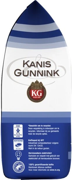 Kanis & Gunnink Cafeïnevrij Koffiepads - 10 X 36 Pads -Koffie Korting Winkel 484x1200