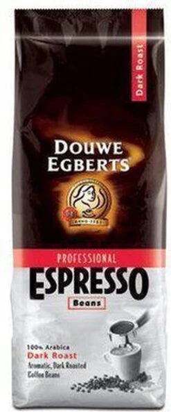 Koffie Douwe Egberts Espresso Bonen Dark Roast 1000gr -Koffie Korting Winkel 500x1200