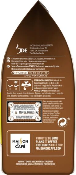 Senseo Cappuccino Koffiepads - 2/9 Intensiteit - 4 X 16 Pads - Voordeelverpakking -Koffie Korting Winkel 527x1200 1