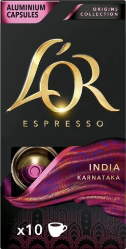 L'OR Espresso Origins India (10) - 10 X 10 Koffiecups 12 L'OR Espresso Origins India (10) - 10 X 10 Koffiecups -Koffie Korting Winkel 607x1200 6