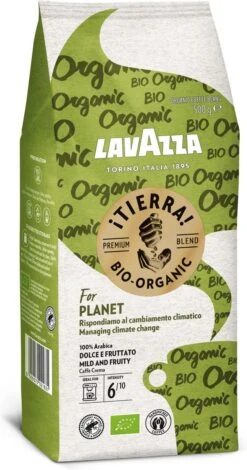 Lavazza Tierra For Planet Biologische Koffiebonen - 500 Gram X4 -Koffie Korting Winkel 630x1200