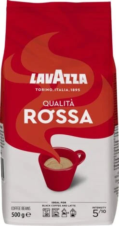 Lavazza Qualita Rossa Koffiebonen - 500 Gram X2 -Koffie Korting Winkel 634x1200