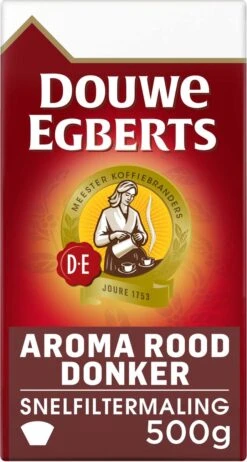 Douwe Egberts Aroma Rood Donker Filterkoffie - 6 X 500 Gram -Koffie Korting Winkel 642x1200 4