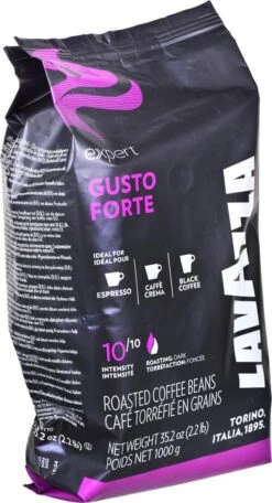 Lavazza Expert Gusto Forte - Koffiebonen - 1 Kilo -Koffie Korting Winkel 650x1200