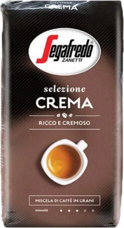 Segafredo Selezione Crema Koffiebonen - 8 X 1 Kg -Koffie Korting Winkel 654x1200