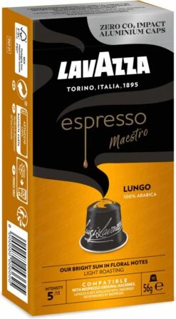 LAVAZZA Lungo 100 Stuks -Koffie Korting Winkel 663x1200 1