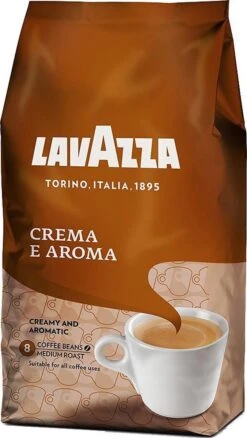 Lavazza Crema E Aroma Koffiebonen - 6 X 1 Kg -Koffie Korting Winkel 676x1200 1