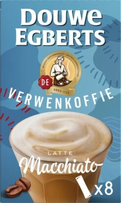 Douwe Egberts Verwenkoffie Latte Macchiato Oploskoffie - 5 X 8 Zakjes -Koffie Korting Winkel 713x1200 3