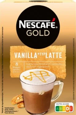 Nescafé Gold Latte Vanille Oploskoffie - 6 Doosjes à 8 Zakjes 5 Nescafé Gold Latte Vanille Oploskoffie - 6 Doosjes à 8 Zakjes -Koffie Korting Winkel 794x1200 1