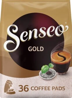 Senseo Gold Koffiepads - 5/9 Intensiteit - 10 X 36 Pads -Koffie Korting Winkel 886x1200