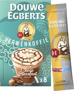 Douwe Egberts Latte Choco Hazelnut Oploskoffie - 5/9 Intensiteit - 5 X 8 Zakjes -Koffie Korting Winkel 980x1200 1